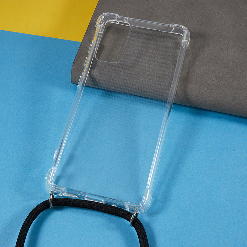 TPU Case for Samsung Galaxy S20 FE / S20 FE 5G / S20 FE 2022 / S20 Lite , Anti-drop Clear Phone Cover with Lanyard TPU Case for Samsung Galaxy S20 FE / S20 FE 5G / S20 FE 2022 / S20 Lite , Anti-drop Clear Phone Cover with Lanyard